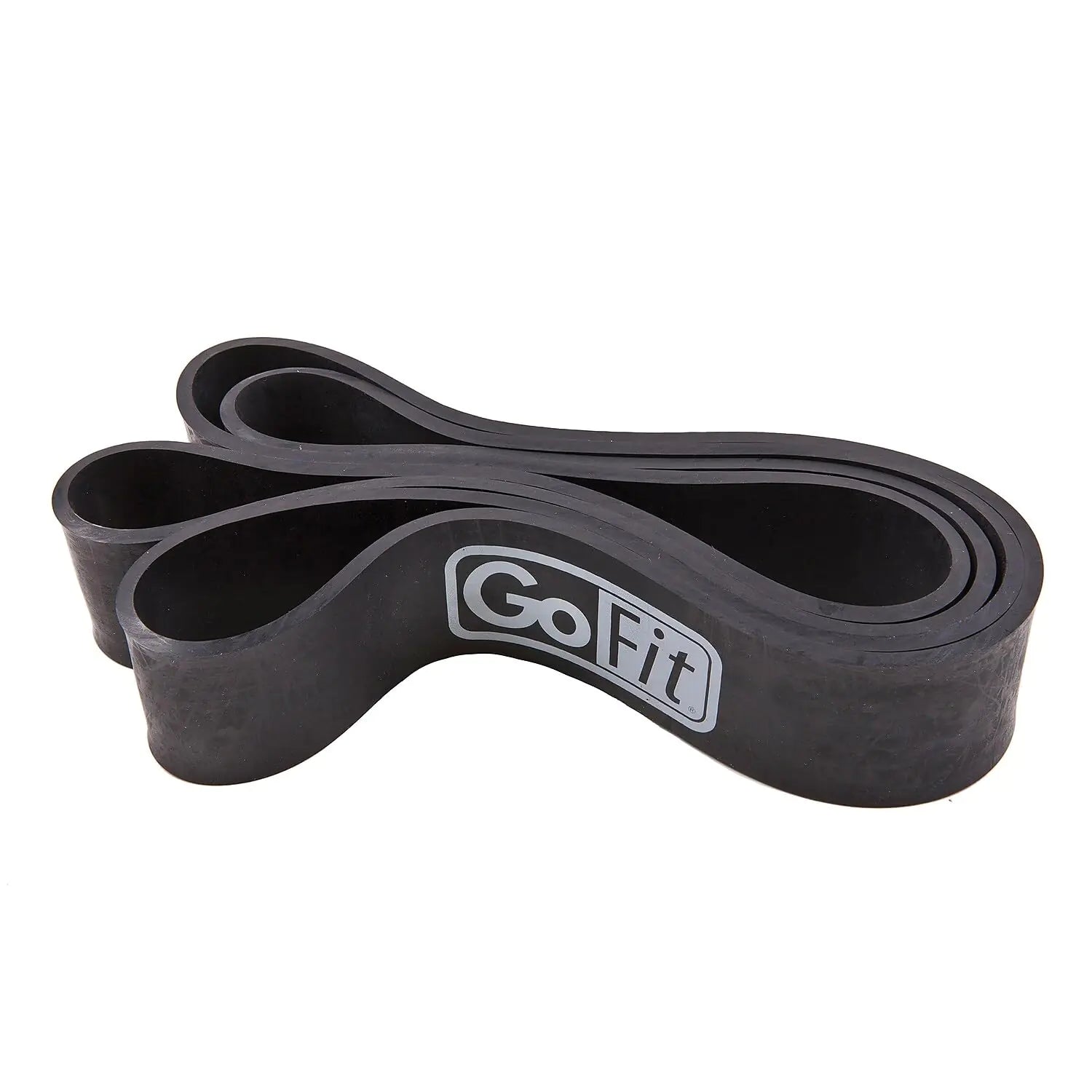 GoFit Wide Super Resistance Bands - Resistance Training Loops Black