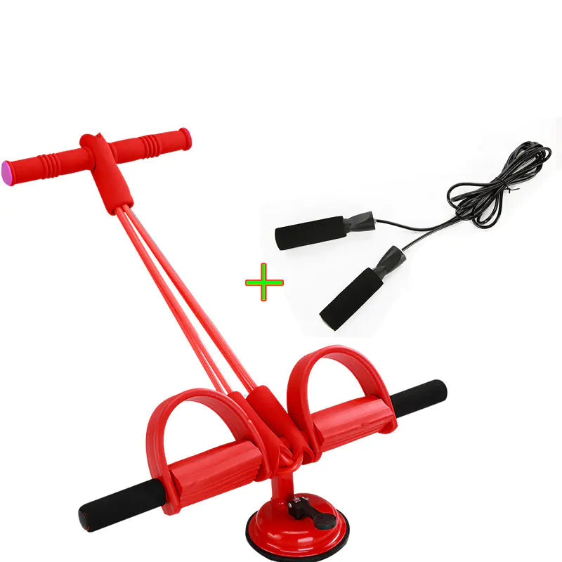 Home Fitness Sit-Up Equipment with Resistance Bands - Oana Prime Shop