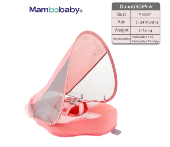 Smart Swim Trainer with Sunshade Canopy (Single)