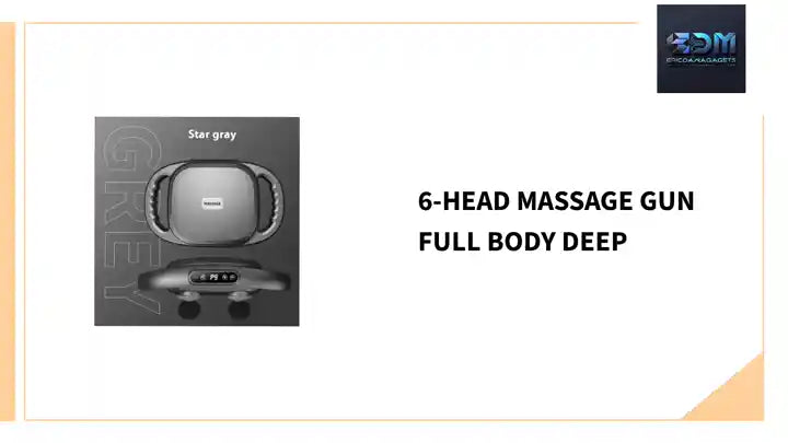 6-head Massage Gun Full Body Deep by@Outfy
