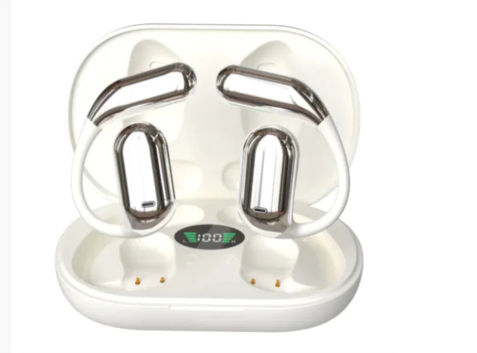 Ear-Mounted Bluetooth Headset with LED Display (One Set) - Oana Prime Shop