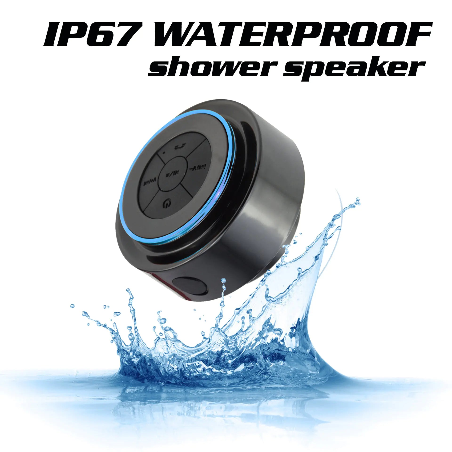 Level 7 Waterproof Portable Bluetooth Speaker for Bathroom - Oana Prime Shop
