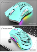 BM600 Rechargeable Wireless RGB Gaming Mouse for PC - Oana Prime Shop