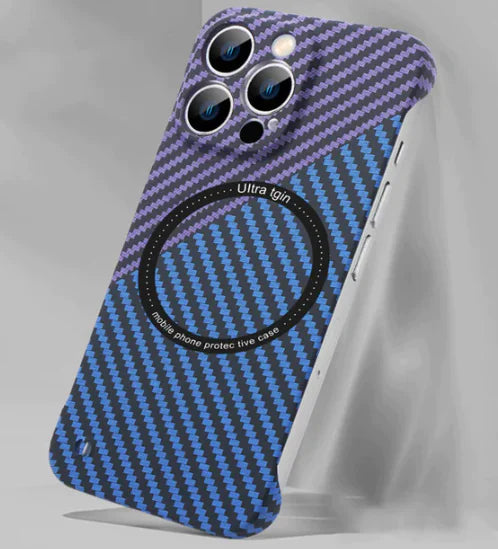 Carbon Fiber Magnetic Case for iPhone 14 Pro Max (One)