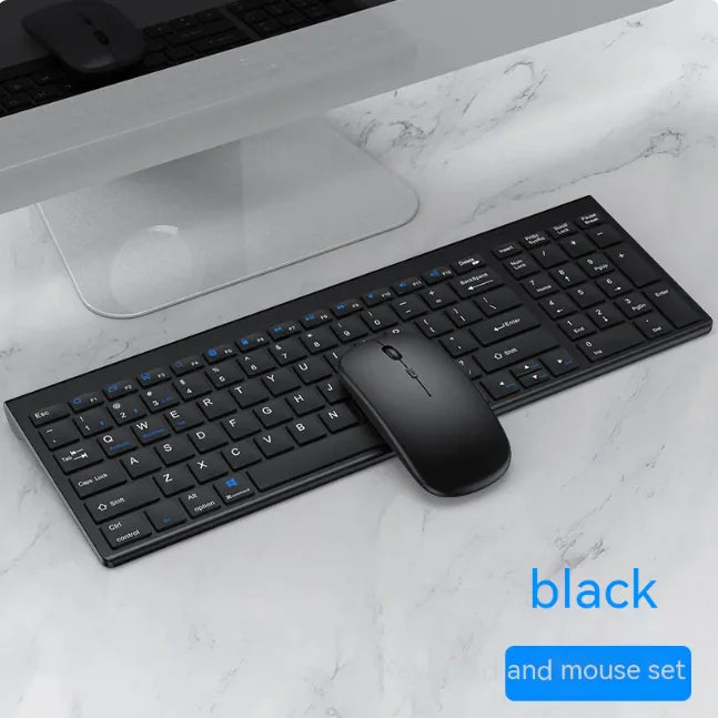 Bluetooth Dual-Mode Rechargeable Keyboard & Mouse Set - Oana Prime Shop