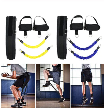 Leg Resistance Trainer with Elastic Bands for Workouts - Oana Prime Shop