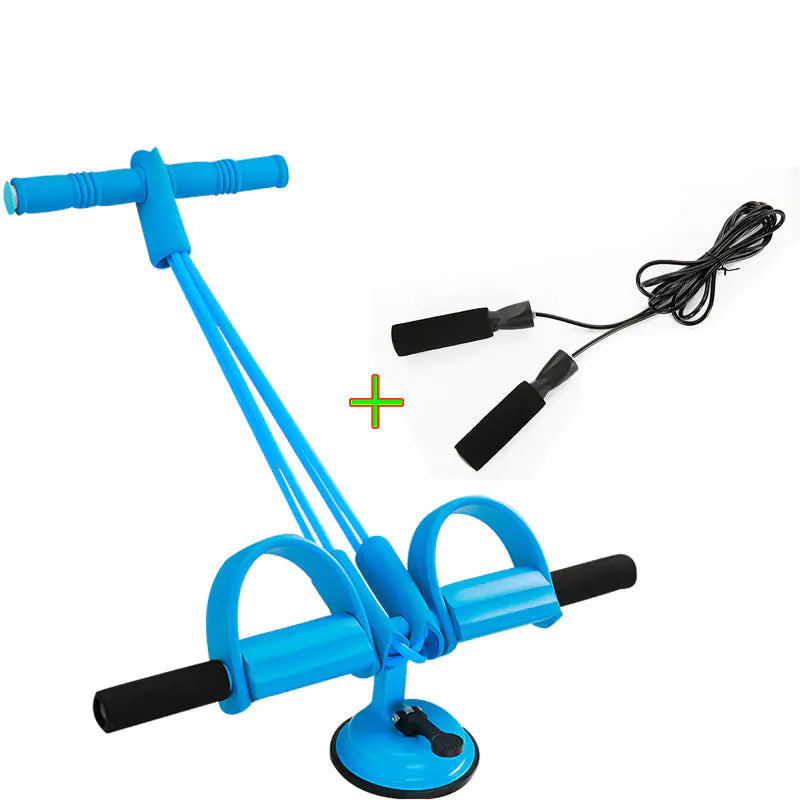Home Fitness Sit-Up Equipment with Resistance Bands - Oana Prime Shop
