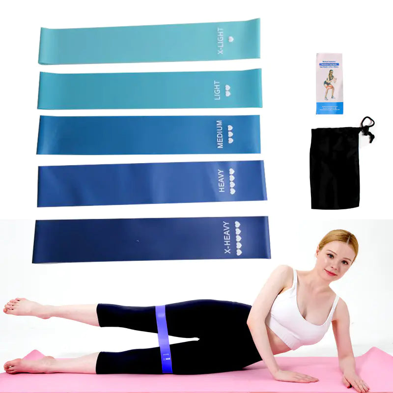 Latex Resistance Loop Bands for Yoga and Fitness