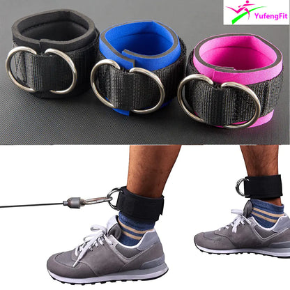2D Ankle Strap Resistance Bands for Leg Training