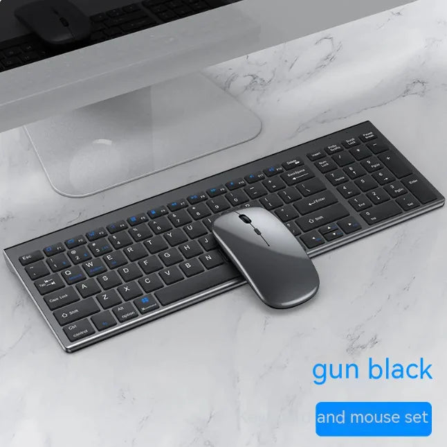 Bluetooth Dual-Mode Rechargeable Keyboard &amp; Mouse Set