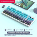98 Key Wireless Bluetooth Three-model Mechanical Keyboard Gaming Electronic Sports Office - Oana Prime Shop