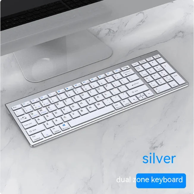 Bluetooth Dual-Mode Rechargeable Keyboard & Mouse Set - Oana Prime Shop