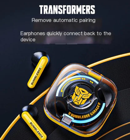 Transformers TFT03 Bluetooth Earbuds - True Wireless Bumblebee